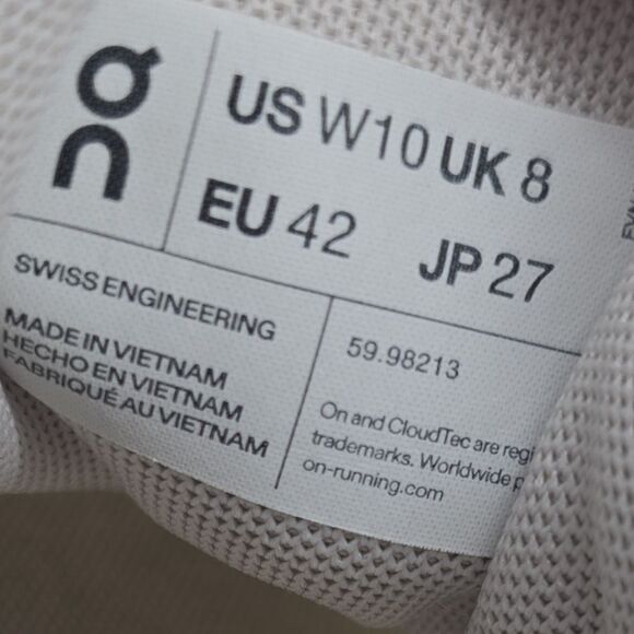 On Running White Athletic Shoes - Picture 11 of 11